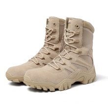 High quality  Military coyote suede leather uniform tactical  boots